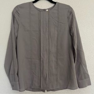 J. Crew Pleat Detail Blouse